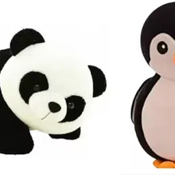 nihan enterprises Best Quality Stuffed Soft Penguine and Panda for Kids- 25 cm-picture-38
