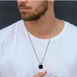 entan boys locket chain Silver Plated Metal Chain-picture-22