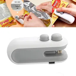craft fair 2 in 1 Mini Seal Machine Rechargeable Magnetic Heat Sealing & Cutting Hand Held Heat Sealer-picture-15