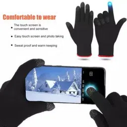 greyfab 1 Pair Gloves Sports Gloves Warm Breathable Gaming Gloves Touch Screen Gym & Fitness Gloves-picture-13