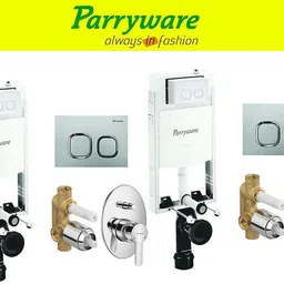 parryware Half Frame Concealed Cistern, with divater body upper cleart set of 2 pic 286 Dual Flush Tank-picture-31