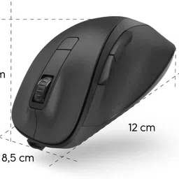 Hama MW-500 RECHARGE" 6-BUTTON WIRELESS MOUSE WITH 5 YEAR WARRENTY Wired Ergonomic Hybrid Gaming Mouse image 4