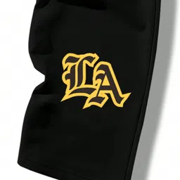 jugular Men Printed Black Track Pants image 5