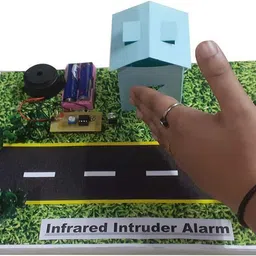 melody's Infrared Intruder Alarm Science P Model Project for Exhibition. image 3