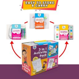 My House Teacher Kids 3 in-1 Activity Set with Sticking Tracing Colours & Sequencing Skill image 5