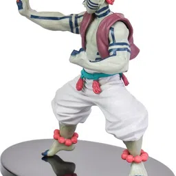 offo Demon Slayer Anime Akaza Figurine for home decors, office desk & study table image 3