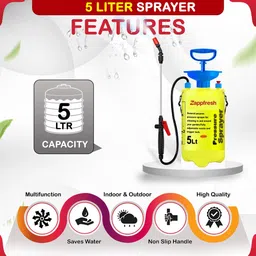 agrogold 5 Ltr Manual High Pressure Garden Spray Agricultural Pump Machine | New43 5 L Hand Held Sprayer image 3