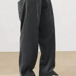 visit wear Men Relaxed Fit Pleated Trousers image 2