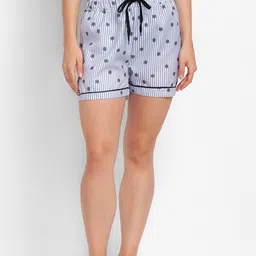 FashionRack Women Pack of 2 Printed Lounge Shorts image 2