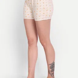 BLAZON Women Pack of 3 Cotton Printed Lounge Shorts image 3