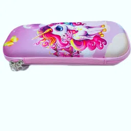 shaguncreation School Series cartoon canvas Pencil pouch vivid colors, action poses Art Canvas Pencil Box image 3