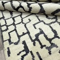 velmora 191 cm X 147 Wool, Viscose Carpet image 3