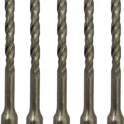 dumdaar new High Quality 5pc Hammer bit 6x160mm good for Wall Concrete and etc-picture-22