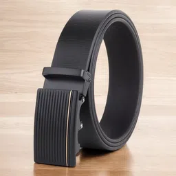 warcks Men Casual, Evening, Formal, Party Black Genuine Leather Belt-picture-30
