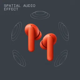 techio Xero Pods True Wireless Earbuds with Deep Bass & ENC Mic Bluetooth Headset image 4