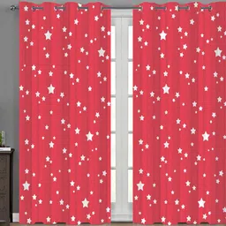 evershnie 154 cm (5 ft) Window Polyester Room Darkening Curtain Single Curtain image 2