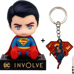involve DC Superman Core Edition Character Car Perfume & Superman Keychain – Car Freshener Blocks image 2