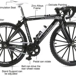 crazybuy 1: 8 Bike Diecast Metal Model Bicycle Toy Racing Cycle Cross Mountain Bikes Toys image 4