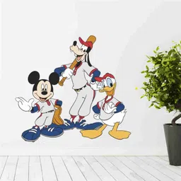 skyolla 59 cm Mickey Mouse Wall Sticker-Self Adhesive Vinyl Décor for Kids’Room Nursery Room Self Adhesive Sticker image 4