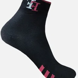 FIMS Men Pack Of 3 Striped Crew Ankle Length Socks image 2