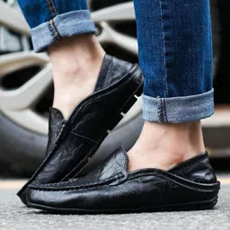 kraasa Retro Dress Slip on Driving Loafers For Men image 2