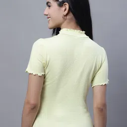 FBAR Pack Of 2 Rib High Neck Cotton Regular Tops image 4