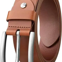 kaezr Men Tan Genuine Leather Belt-picture-15
