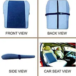 houseofcommon Back Rest Cushion Orthopedic Pillow For Pain Office Chair Car Lumbar Support Back / Lumbar Support image 4
