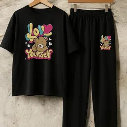 elvia Tshirt Pant Co-ords Set image 4