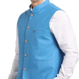 turtle Solid Men Waistcoat image 3
