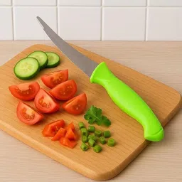 Pink Planet Multipurpose Kitchen Chaku Laser Knife | Razor Sharp Stainless Steel for Home Knife image 3