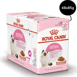 royal canin Instinctive Kitten Gravy Wet Cat Food (85g x 12 Pouches) 1.02 kg Wet Adult Cat Food-picture-17