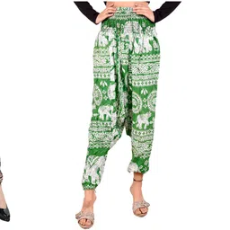 narnari Printed Rayon Women Harem Pants-picture-26