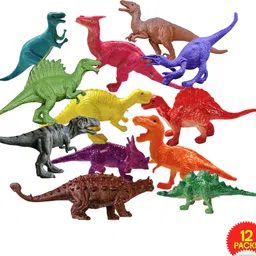 zesthome Dinosaur Toys for Kids - Colorful, High-Quality PVC Dinosaur Toy Set (2 Inches)-picture-26