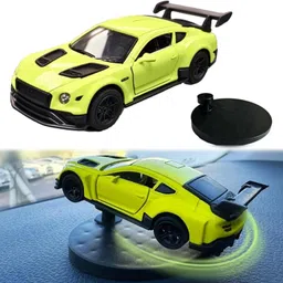 brijvila Mini Car Drifting Toy for Car Dashboard with Self Adhesive Base Alloy Drift Car Car Dashboard Cover image 4