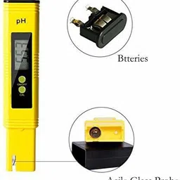 filox TDS Meter for Water Testing High Accuracy with 0.00-14.00ph ph Tester Temperature and Water Quality Test Digital TDS Meter image 5