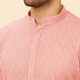 Manyavar Ethnic Motifs Embroidered Kurta With Pyjamas image 2