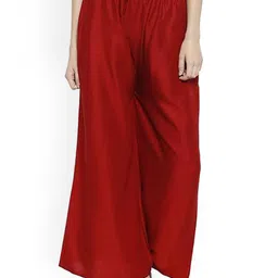 cke CHANDERKASH Pack of 2 Women Relaxed Straight Leg Straight Fit Easy Wash Trousers image 2