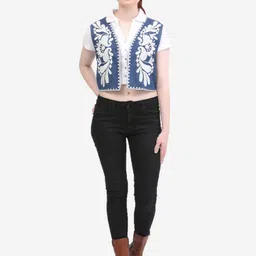 hi fashion Embroidered Women Waistcoat-picture-33