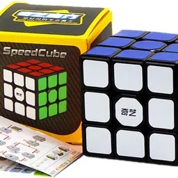 cuberkart QiYi SAIL W 3x3 Cube Black Sticker MoFangGe MFG 3x3x3 Speed Cube image 5