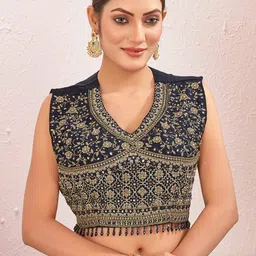 Chandbaali Embroidered Mirror Work Ready to Wear Lehenga & Blouse With Dupatta image 3