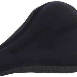 alexvyan Stylish Black Soft Gel Silicone Cushion Saddle Pad Bicycle Seat Cover Free Size Bicycle Seat Cover Free Size-picture-27