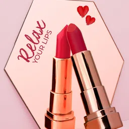 Just Herbs Long Stay & High Pigmented Relaxed Matte Lipstick - Chilli Pepper 10 image 3