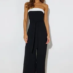 lulu & sky Solid Women Jumpsuit image 5
