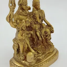 Arihant Craft Gold Brass Small Showpiece image 2