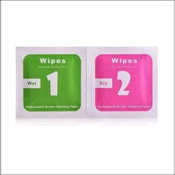 ME Traders 40 pcs Wipes Wet + Dry Cleaning Wipes Screen Dust Remover for Mobiles, Laptops, Computers-picture-21