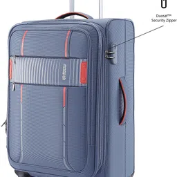 american tourister Large Check-in Suitcase (81 cm) 4 Wheels - CRUX 81 ( LARGE SIZE ) - Grey image 3