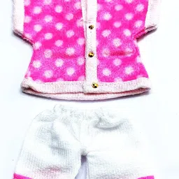 tanishka creations Woollen Night Suit for Laddu Gopal, Kanha ji, Bal Gopal, ( Size - 4 no.), Pack of 6 Dress image 4