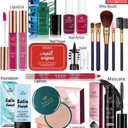 vozo Bridal Makeup Kit Combo Collection 16 Must-Have Beauty Essentials 496-picture-28