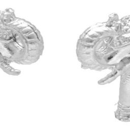 sri jagdamba pearls 59 Grams Elephant Silver Idol Decorative Showpiece - 2.54 cm-picture-8